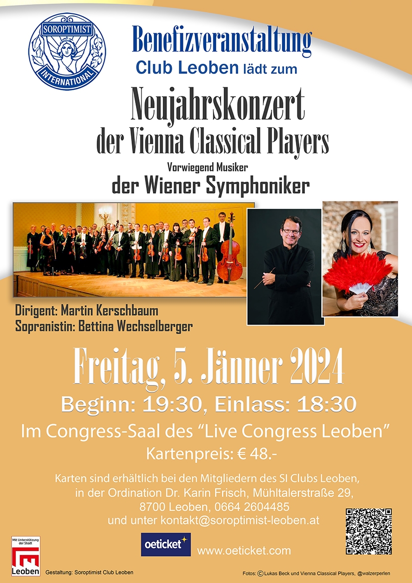 Neujahrskonzert mit den Vienna Classical Players